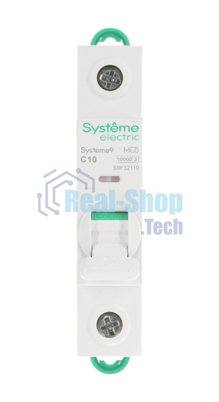 Выключатель автоматический 1П 10А характеристика C 10кA 230В Systeme Electric Systeme9 (кратно 1)