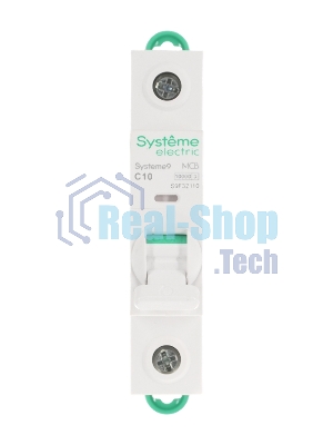 Выключатель автоматический 1П 10А характеристика C 10кA 230В Systeme Electric Systeme9 (кратно 1)