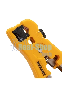 Инструмент для зачистки и обрезки кабелей Rexant HT-302 RG-58, RG-59, RG-6, RG-11.