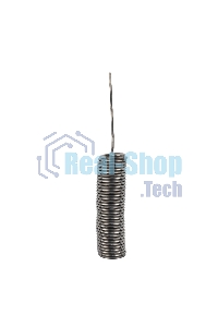 Припой без канифоли ПОС-40 Rexant, 10 г, Ø1.0 мм, (олово 40%, свинец 60%), колба