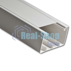 Кабель-канал 100х60 L2000 пластик белый Рувинил РКК-100х60