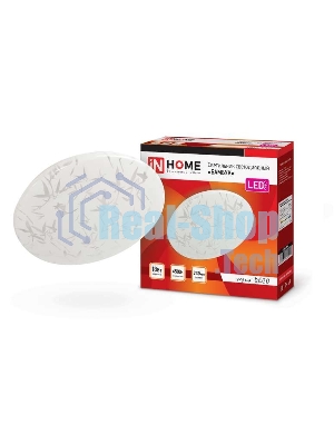 Светильник светодиодный DECO 18Вт 230В 6500К 1170лм 230мм БАМБУК IN HOME 4690612022253