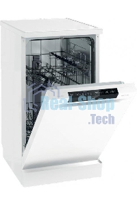 Посудомоечная машина, Gorenje GS531E10W, белая с черным, 44.8 см, 9 компл., 47 дБ, класс A++
