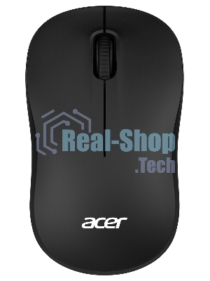 Мышь беспроводная Acer OMR160 черный, 1200 dpi, радиоканал, USB, кнопки - 3