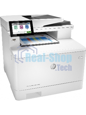 МФУ лазерное HP Color LaserJet Pro M480f (3QA55A), A4, цветной, печ. до 27 стр/мин., скан. до 29 стр/мин. (ч/б) 20 стр/мин. (цвет), 600 x 600 dpi, USB, RJ-45, Air Print, Mopria