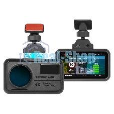 Видеорегистратор с радар-детектором TrendVision Hybrid Signature Real 4K GPS ГЛОНАСС