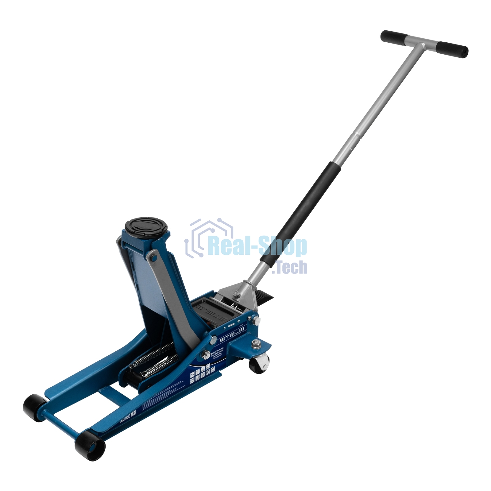 Домкрат гидравлический подкатной Stels QUICK LIFT 51137 быстр, подъем, 3 т