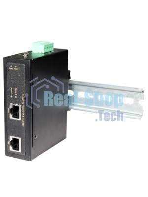 Промышленный гигабитный OSNOVO PoE-инжектор, до 30W, IEEE 802.3af/at, питание DC48-56V