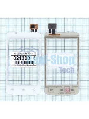 Сенсорное стекло (тачскрин) для Fly IQ436 Era Nano 3, белое