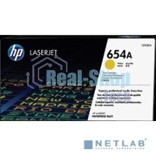 Тонер Картридж HP 654A CF332A желтый для HP CLJ Ent M651n/M651dn/M651xh/M680dn/M680f (15000 стр.)