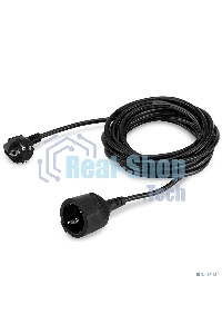 Сетевой удлинитель Buro BU-PS1.5/B 5м (1 розетка) черный (пакет ПЭ)