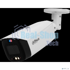 Уличная цилиндрическая IP-видеокамера TiOC Dahua DH-IPC-HFW3849T1P-AS-PV-0360B-S5 с ИИ и активным сдерживанием 8Мп, 1/2.7” CMOS, объектив 3.6мм, видеоаналитика, ИК 30м, LED 30м, IP67