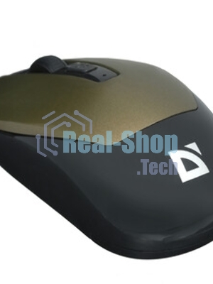 Мышь беспроводная Defender Wave MM-995 бронзовый, 1600 dpi, радиоканал, USB, кнопки - 4