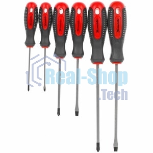 Отвертка MATRIX 13351проф. fusion crv 3компонентная рукоятка antislip 6шт.
