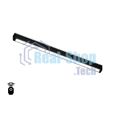 Управляемый светодиодный светильник для шинопровода Magnetic Ambrella light GL1292 BK черный IP20 24W 3000K-6400K 220V 120° 562*25*42 (Без ПДУ)