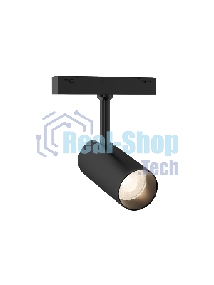 Трековый акцентный светильник Ambrella light GL4415 BK черный  IP20 10W 3CCT 3000-6000K SMART 48V 24° D45*100