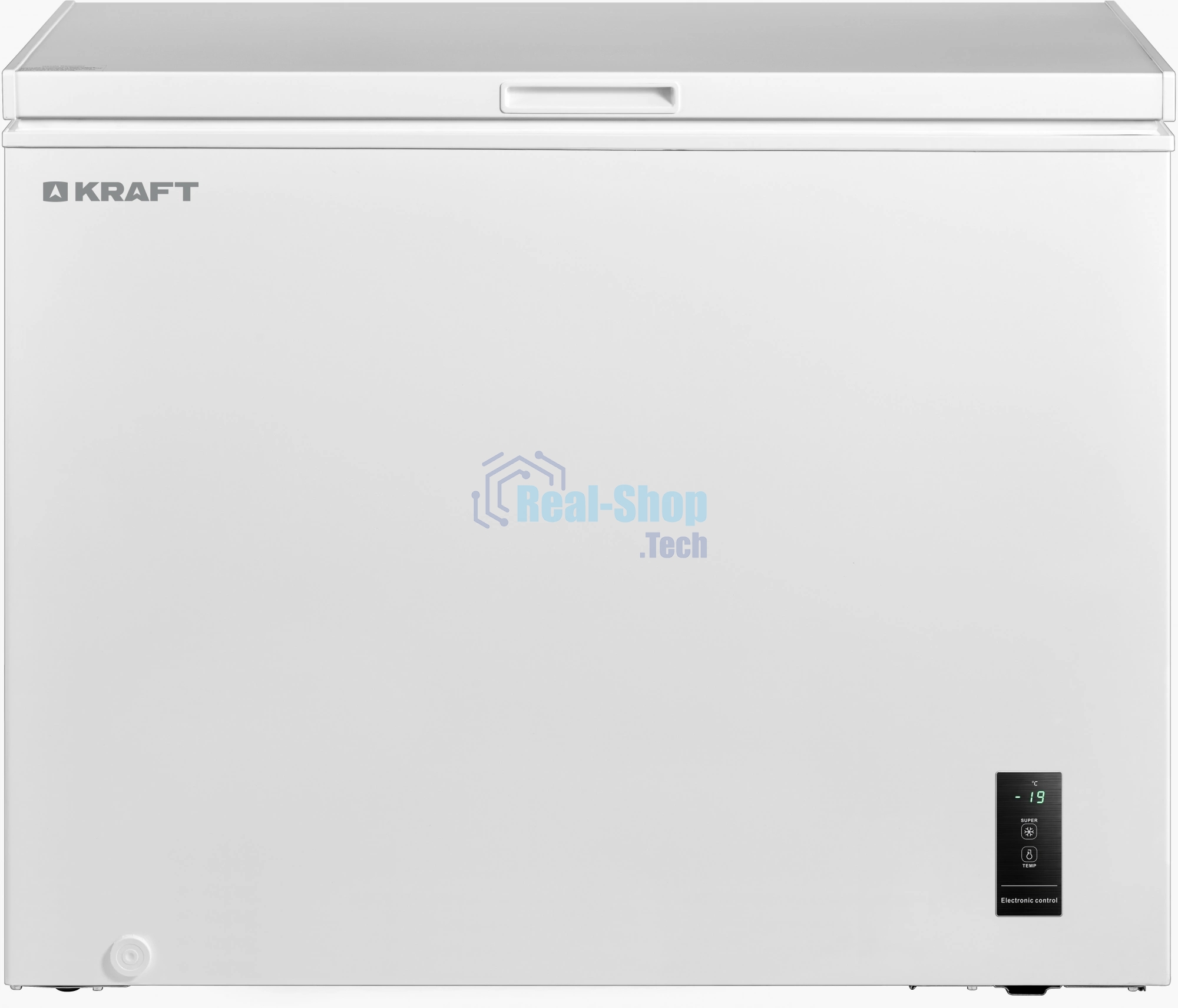 Морозильный ларь Kraft BD(W)-360BL белый, 345л