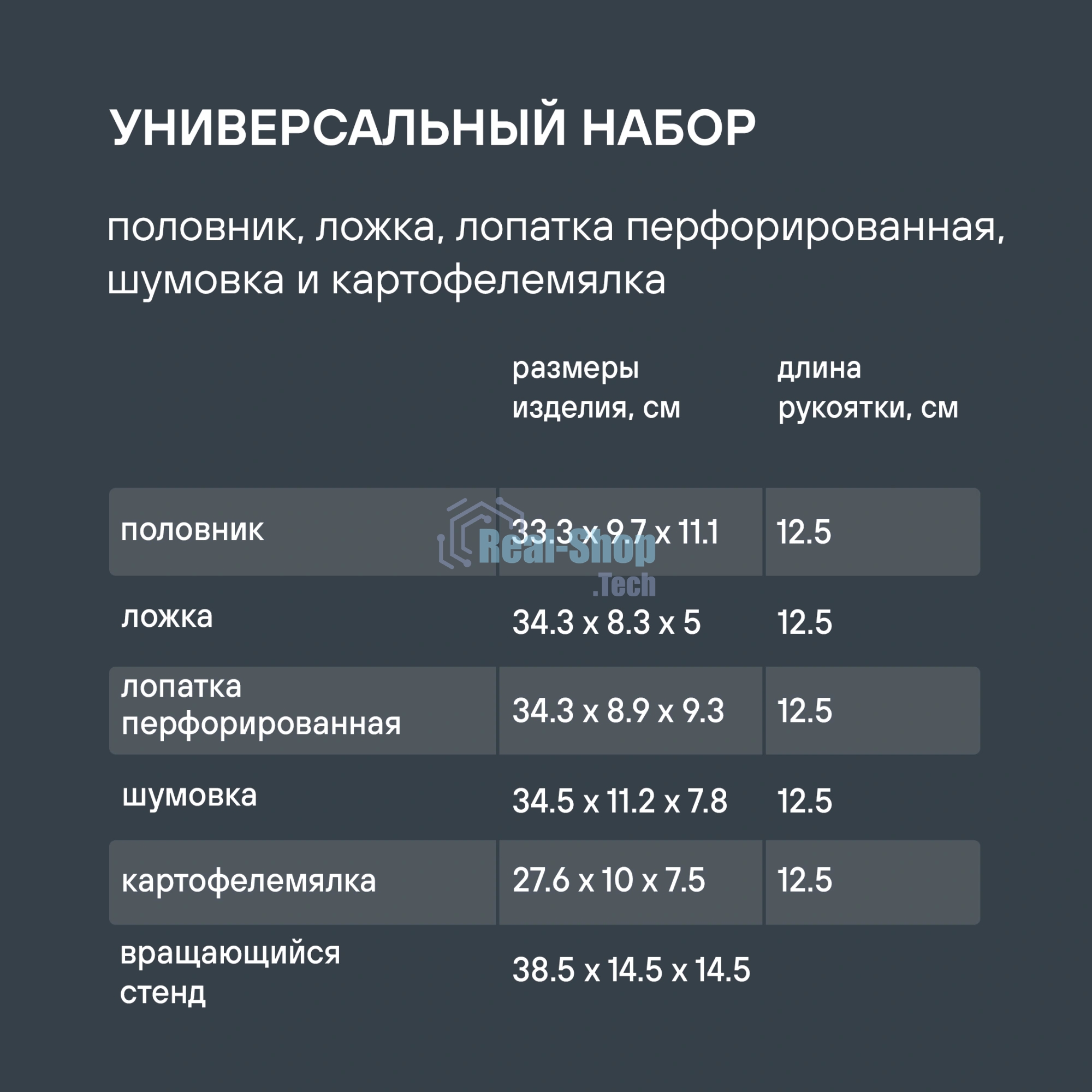 Набор аксессуаров Rondell Arcane RD-1859 черный наб.:5 предм.