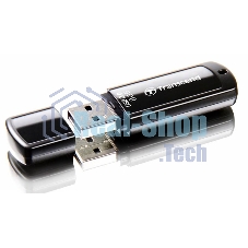 Флешка USB Transcend JetFlash 350 (TS8GJF350), 8Gb, USB 2.0, R/W 12/5, черный