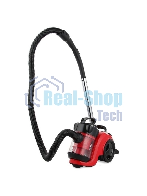 Пылесос GINZZU VS420 красно/черный Регулируемая мощность до 1700 Вт Легко очищающийся Мультициклонный фильтр. Повышенный объем пылесборника 3,0 л Телескопическая трубка Функция выдувания