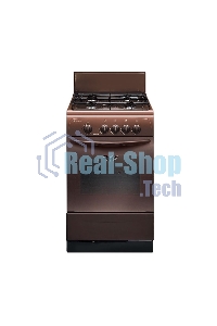 Плита газовая Gefest ПГ 3200-08 К19 коричневый, конфорок 4 шт, духовка 42 л, 50 см x 85 см x 53 см