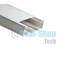 Кабель-канал 100х40 L2000 пластик белый Рувинил РКК-100х40