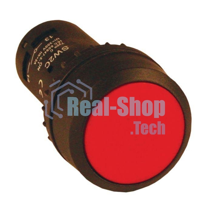 Кнопка SW2C-11 возвратная кр. NO+NC EKF sw2c-11s-r