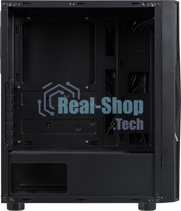Компьютерный корпус Aerocool/Formula F-3401 (V1) черный без БП ATX 3x120мм 2xUSB 2.0 1xUSB 3.0 audio bott PSU