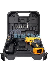 Дрель-шуруповерт аккумуляторная Вихрь ДА-16Л-2К 72/14/32, Аккумуляторная, 16В, 2 АКБ, Кейс