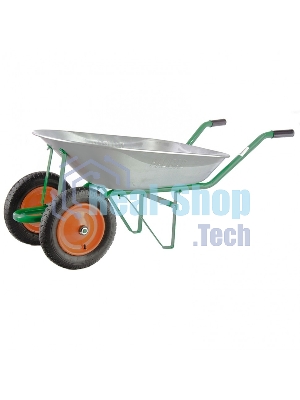 Тачка садовая Palisad 2-х колесная, грузоподъемность 170 кг, объем 78 л