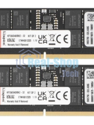 Оперативная память Kingston Fury Impact, DDR5, 16GB (1x16 GB), 5600 MHz, CL40, SO-DIMM