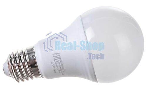Лампа светодиодная Ресанта LL-R-A60-9W-230-4K-E27 груша, 9 Вт, нейтр., Е27