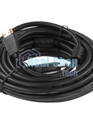 Кабель Cablexpert HDMI CC-HDMI4-7.5M, 19M/19M, v2.0, медь, позол.разъемы, экран, 7.5м, черный, пакет