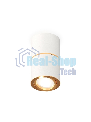 Светильник Ambrella Light XS7401200 SWH/PYG белый песок/золото желтое полированное MR16 GU5.3 (C7401, A2072, C7401, N7004)