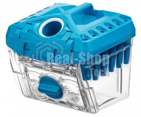 Пылесос Thomas DryBOX черный/синий, 300/1700Вт, уборка сухая, пылесборник контейнер 2.1 л