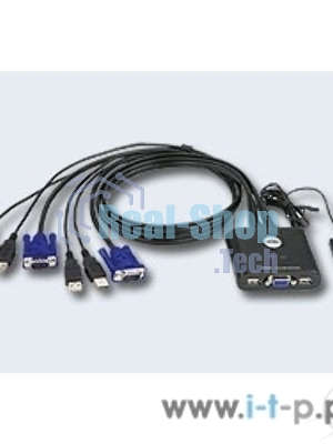 Переключатель ATEN CS22U-(A7) переключатель 2 PORT USB KVM SWITCH