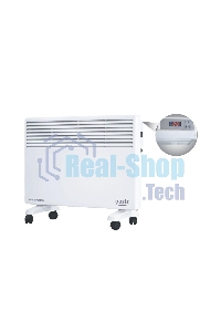 Конвектор Oasis EK-10 белый, 1000 Вт, 15 м2, термостат, дисплей