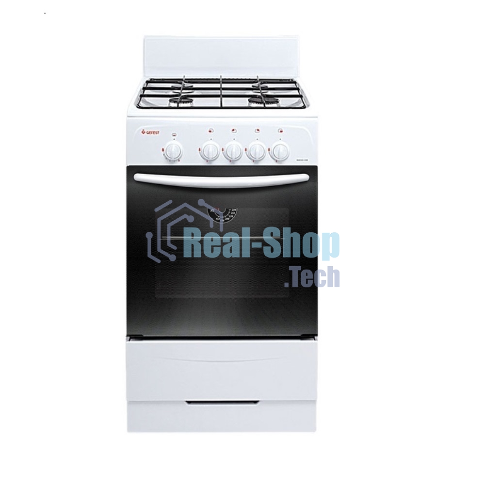Плита газовая Gefest ПГ 3200-08 К33 белый, конфорок 4 шт, духовка 42 л, 50 см x 85 см x 53 см
