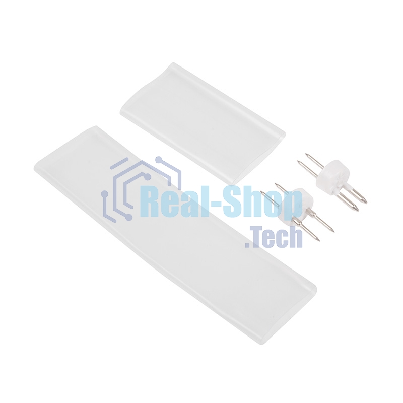 Установочный набор для дюралайта Neon-night 2W ∅10мм (коннектор с иголкой, выпрямитель, заглушка), до 100м