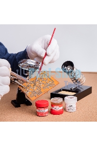 Набор для пайки Rexant К3, твердый флюс (канифоль, флюс БУРА, паяльный жир)