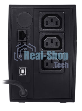 Источник бесперебойного питания Powercom Raptor RPT-600AP 360Вт 600ВА черный