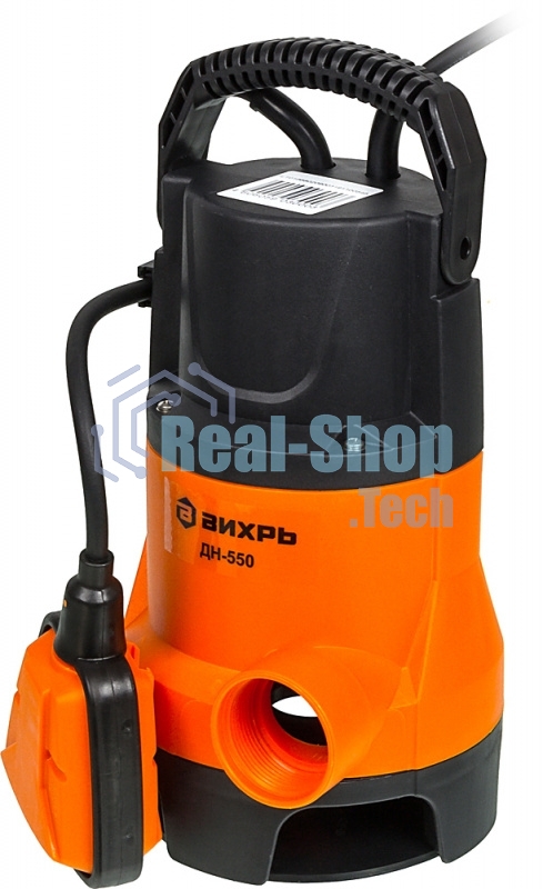 Насос дренажный Вихрь ДН-550 68/2/9