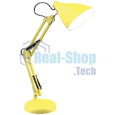 Светильник Gauss GT0035 настольный на струбцине/основание E27 желтый 60Вт