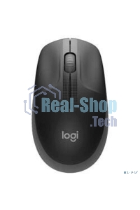 Мышь беспроводная Logitech M190 черный, 1000 dpi, радиоканал, USB, кнопки - 3