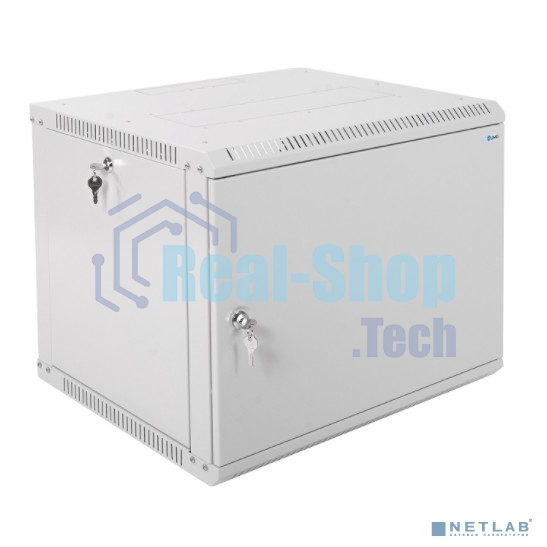 Шкаф телекоммуникационный настенный разборный 9U (600х650) дверь металл, ШРН-Э-9.650.1