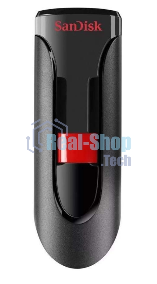 Флешка USB Sandisk 64Gb Cruzer Glide SDCZ60-064G-B35 USB 2.0 черный/красный