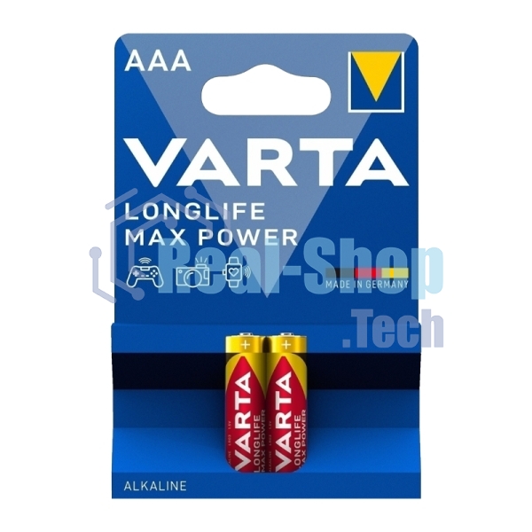 Батарейка VARTA LONGLIFE MAX P. AAA бл. 2
