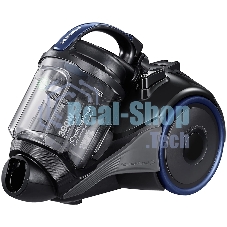 Пылесос Samsung VC15K4136HB/EV черный/синий, 390/1500 Вт, уборка сухая, пылесборник контейнер 1.3 л