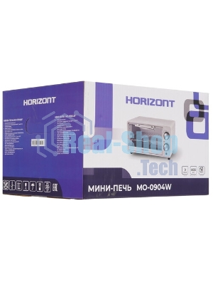 Мини-печь Horizont MO-0904W 800 Вт, 9 л, белый