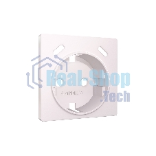 Лицевая панель ALFA (Жемчуг) для электрической розетки с/з со шторками 2USB C+C QUANT AP2105